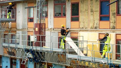 Norske kommuner får 102 millioner kroner i støtte fra Enova for å gjøre energitiltak i sine utleieboliger. Tiltakene skal gi mindre energibruk og på sikt lavere strømregninger for beboerne i disse boligene. Ill.foto: Enova