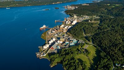Petrokjemibedriften INOVYN skal bygge en av landets første hydrogenfabrikker basert på vannelektrolyse på Rafnes i Vestfold og Telemark. Enova støtter forprosjektet med 10 mNOK (foto: INOVYN)