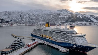 Narvik har lagt til rette for landstrøm i sitt nye kaianlegg. (Foto: Kalle Punsvik/Narvik Havn)