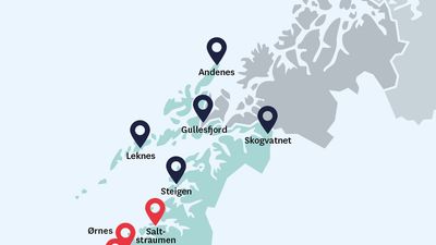 Her kommer de nye hurtigladerne i Nordland og Namdalen.