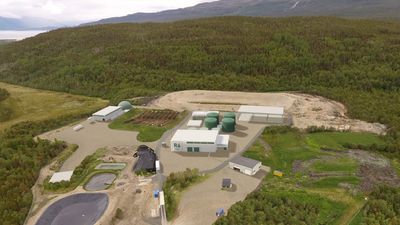 Her skal Rå Biopark bygge sitt produksjonsanlegg. Foto: Rå Biopark