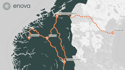 Støttede fyllestasjoner hydrogen per 1. november 2023