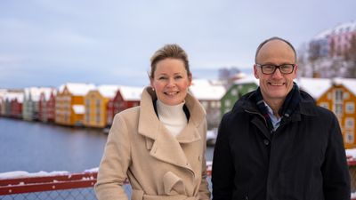 Nils Kristian Nakstad og Astrid Lilliestråle