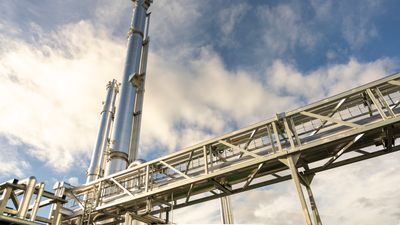 Enova lanserer nå støtteordninger både for karbonfangst og for mottaksterminaler for CO2. Bildet er fra et Enova-støttet karbonfangstanlegg på Rakkestad.